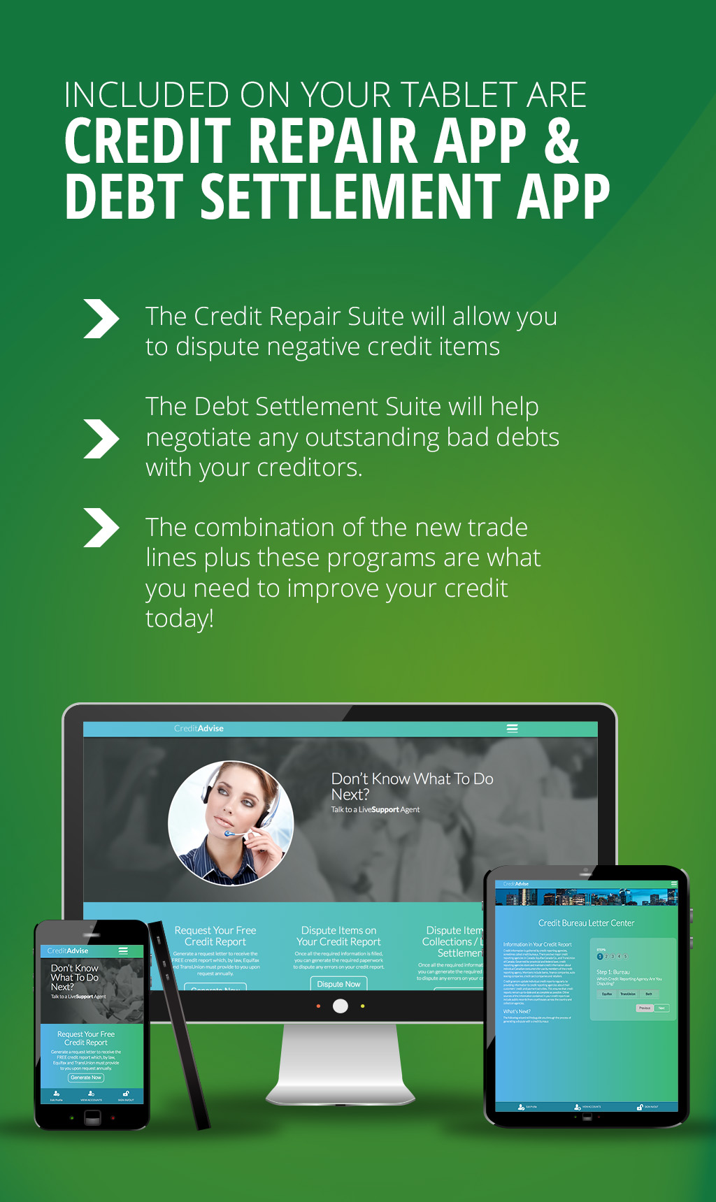 Credit repair App small